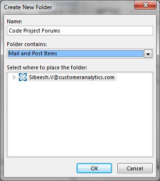 Move Mails from Inbox To Other Folder